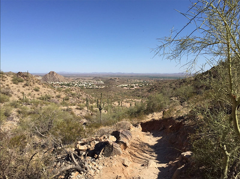 Telegraph Pass Trail in Yuma | Friendly Acres RV Resort